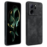 Custodia in pelle goffrata 3D per Xiaomi 14