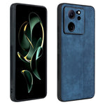 Custodia in pelle goffrata 3D per Xiaomi 14
