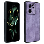 Custodia in pelle goffrata 3D per Xiaomi 14