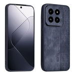 Custodia smartphone in pelle goffrata 3D per Xiaomi 14 Ultra