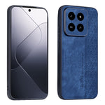 Custodia smartphone in pelle goffrata 3D per Xiaomi 14 Ultra
