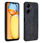 Custodia smartphone in pelle goffrata 3D per Xiaomi 14 Ultra