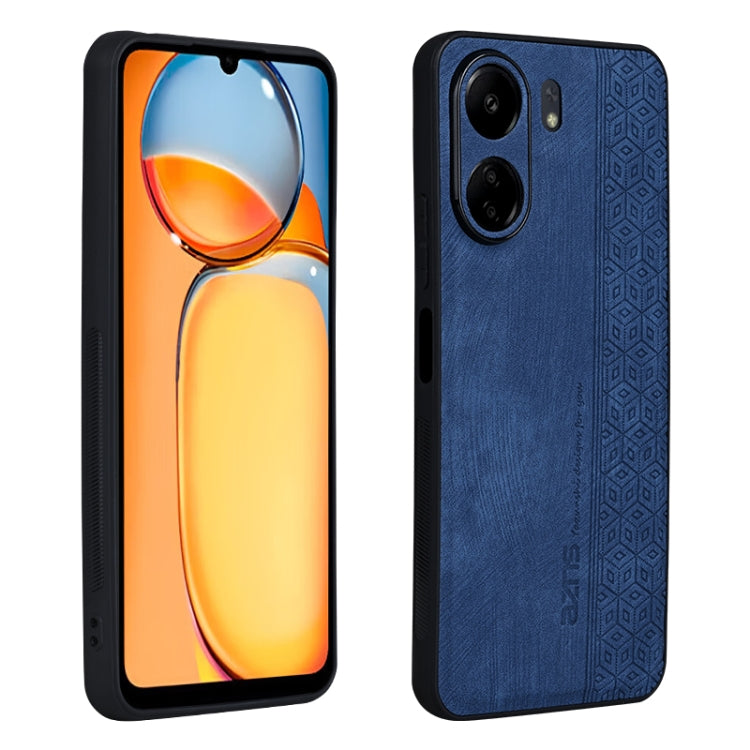 Custodia smartphone in pelle goffrata 3D per Xiaomi 14 Ultra