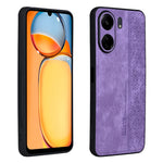 Custodia smartphone in pelle goffrata 3D per Xiaomi 14 Ultra