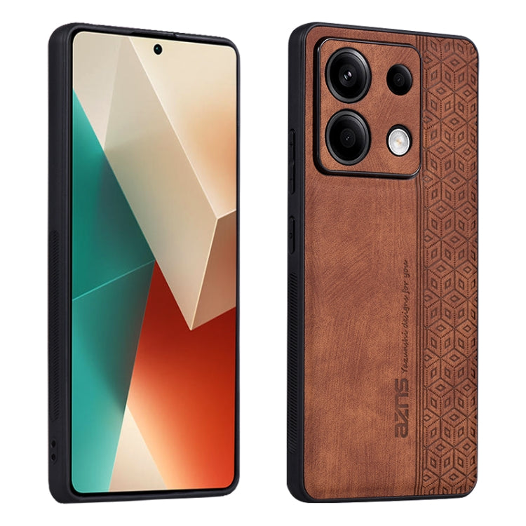 Custodia in pelle goffrata 3D per Xiaomi 14