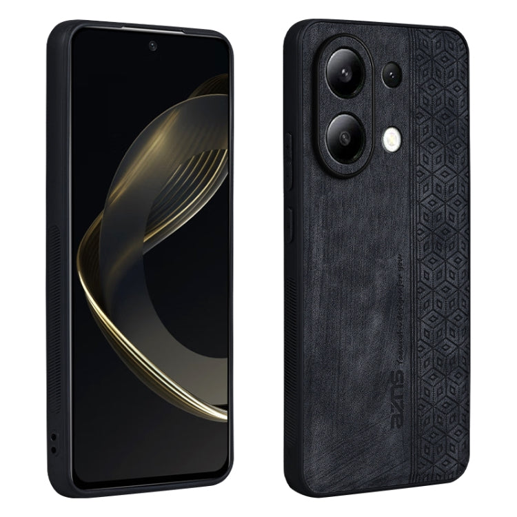 Custodia per telefono AZNS in pelle goffrata 3D, For Xiaomi Redmi Note 13 4G, For Xiaomi 14 Ultra, For Xiaomi Poco C65/Redmi 13C, For Xiaomi 14 Pro