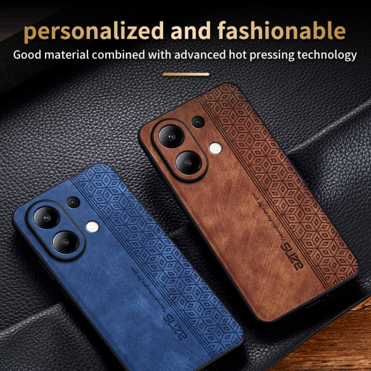 Custodia smartphone in pelle goffrata 3D per Xiaomi 14 Ultra