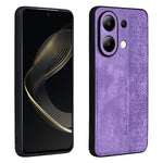 Custodia smartphone in pelle goffrata 3D per Xiaomi 14 Ultra