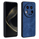 Custodia smartphone in pelle goffrata 3D per Xiaomi 14 Ultra