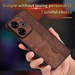 Custodia in pelle TPU per Xiaomi Redmi 13 4G
