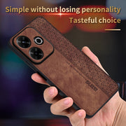 Custodia per telefono AZNS in pelle goffrata 3D, For Xiaomi Redmi 13 4G Global, For Xiaomi Redmi Note 13R, For Xiaomi Redmi Turbo 3, For Xiaomi Redmi Note 13 Pro 4G