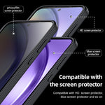Custodia rigida trasparente in TPU per Samsung Galaxy A55 5G