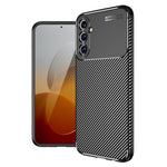 Custodia per telefono in TPU antiurto con struttura in fibra di carbonio, For Samsung Galaxy Xcover7, For Samsung Galaxy A55, For Samsung Galaxy A35, For Samsung Galaxy S24 Ultra 5G, For Samsung Galaxy S24+ 5G, For Samsung Galaxy S24 5G                ...