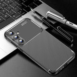 Custodia per telefono in TPU antiurto con struttura in fibra di carbonio, For Samsung Galaxy Xcover7, For Samsung Galaxy A55, For Samsung Galaxy A35, For Samsung Galaxy S24 Ultra 5G, For Samsung Galaxy S24+ 5G, For Samsung Galaxy S24 5G                ...