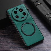 Custodia magnetica per telefono MagSafe in tessuto PU, For Xiaomi 13 Ultra