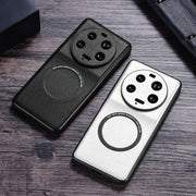 Custodia magnetica per telefono MagSafe in tessuto PU, For Xiaomi 13 Ultra
