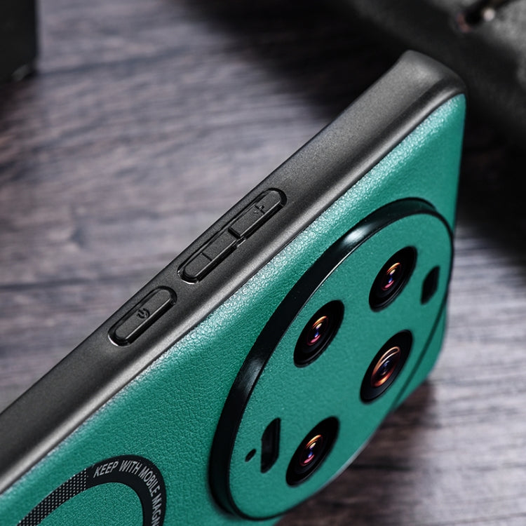 Custodia magnetica in tessuto PU per Xiaomi 13 Ultra