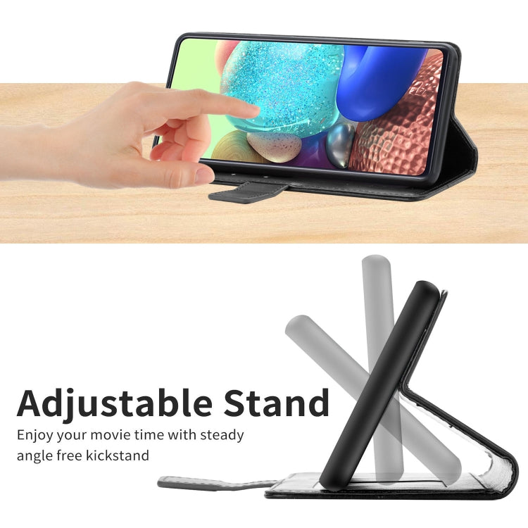 Custodia in pelle con supporto per Vivo V27e e modelli compatibili