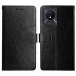 Custodia in pelle con supporto per Vivo V27e e modelli compatibili