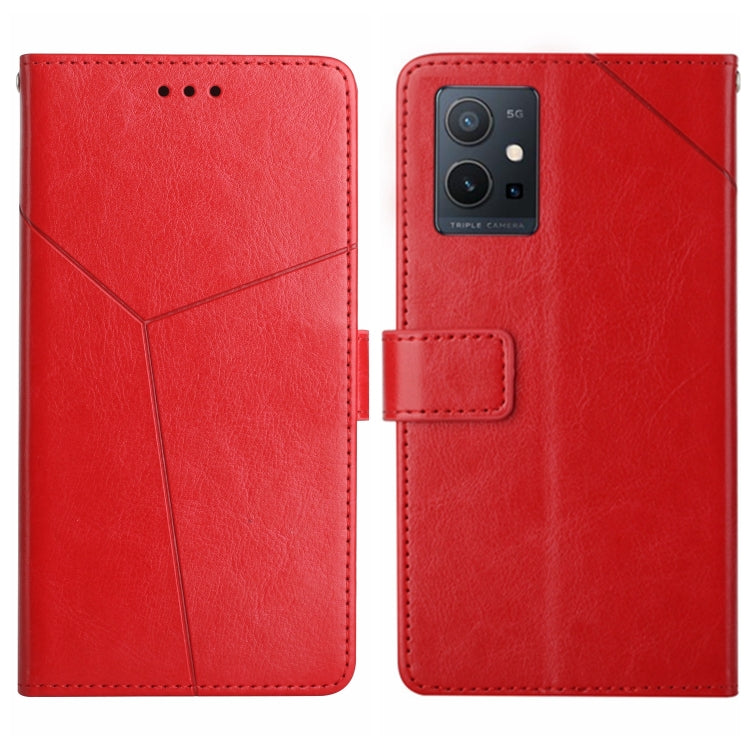 Custodia in pelle con supporto per Vivo V27e e modelli compatibili