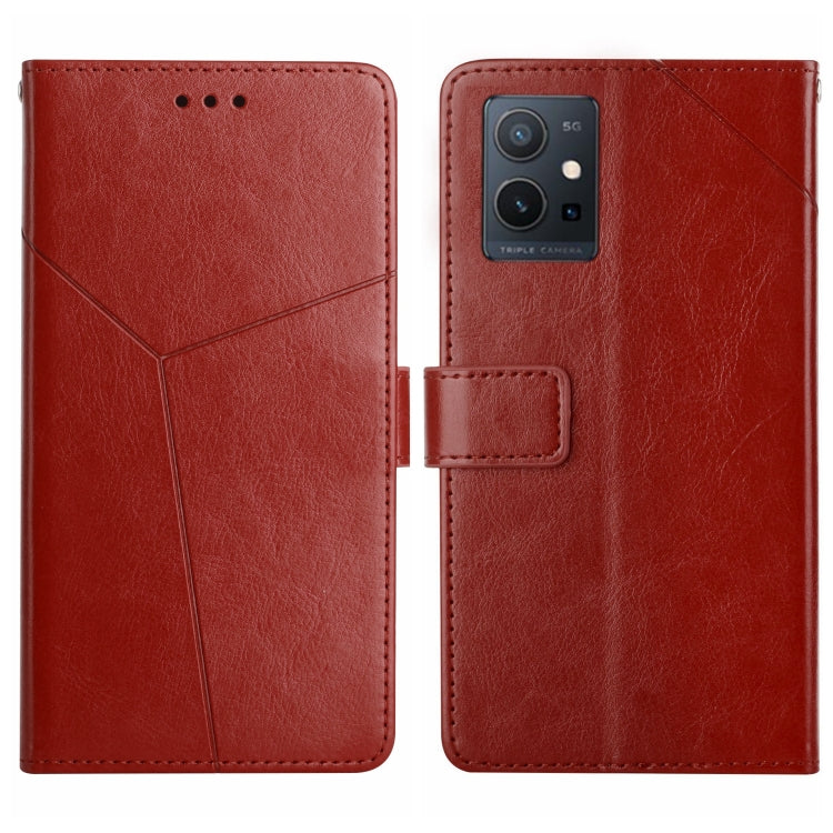 Custodia in pelle con supporto per Vivo V27e e modelli compatibili