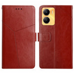 Custodia in pelle con supporto per Vivo Y56 e modelli compatibili