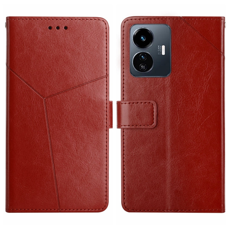 Custodia in pelle con supporto per Vivo Y56 e modelli compatibili