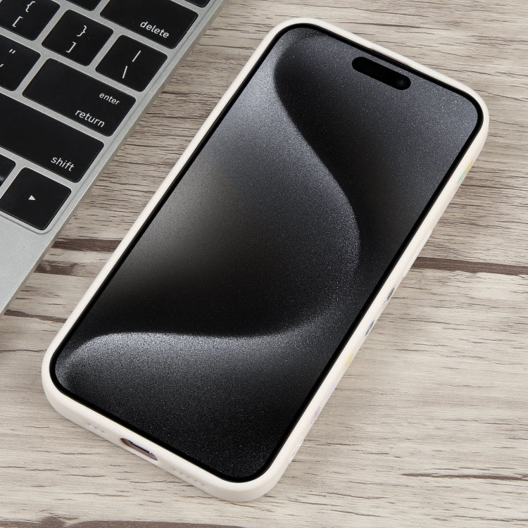 Custodia in silicone liquido per iPhone 14 e 15