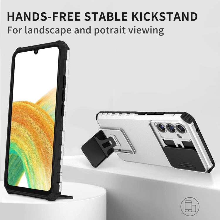 Custodia scorrevole con supporto per Samsung Galaxy A34 5G