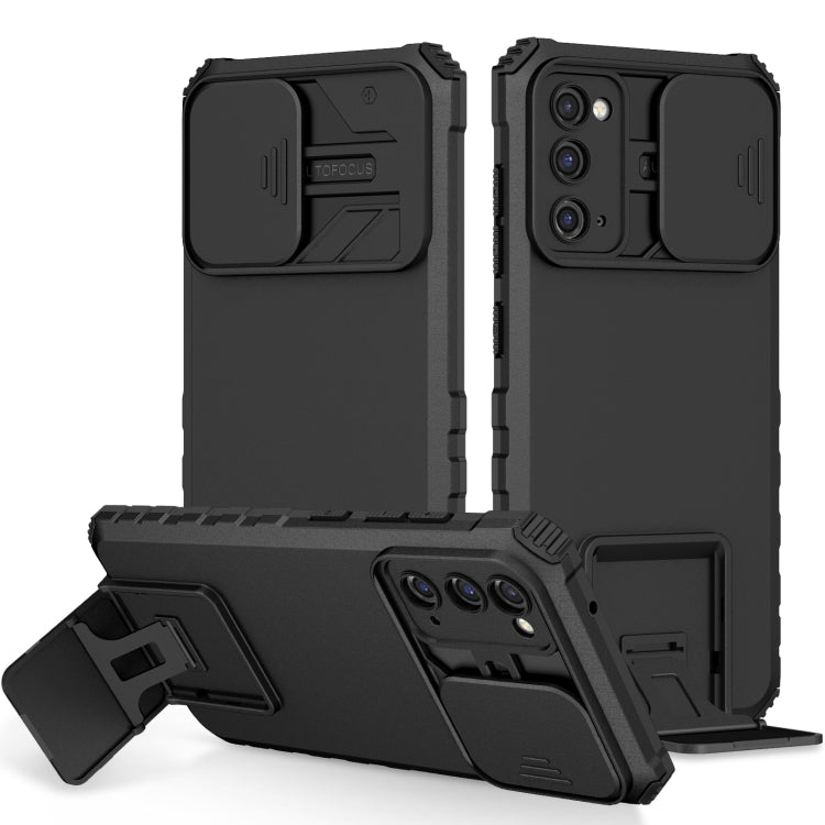 Custodia scorrevole con supporto per Samsung Galaxy S20 FE