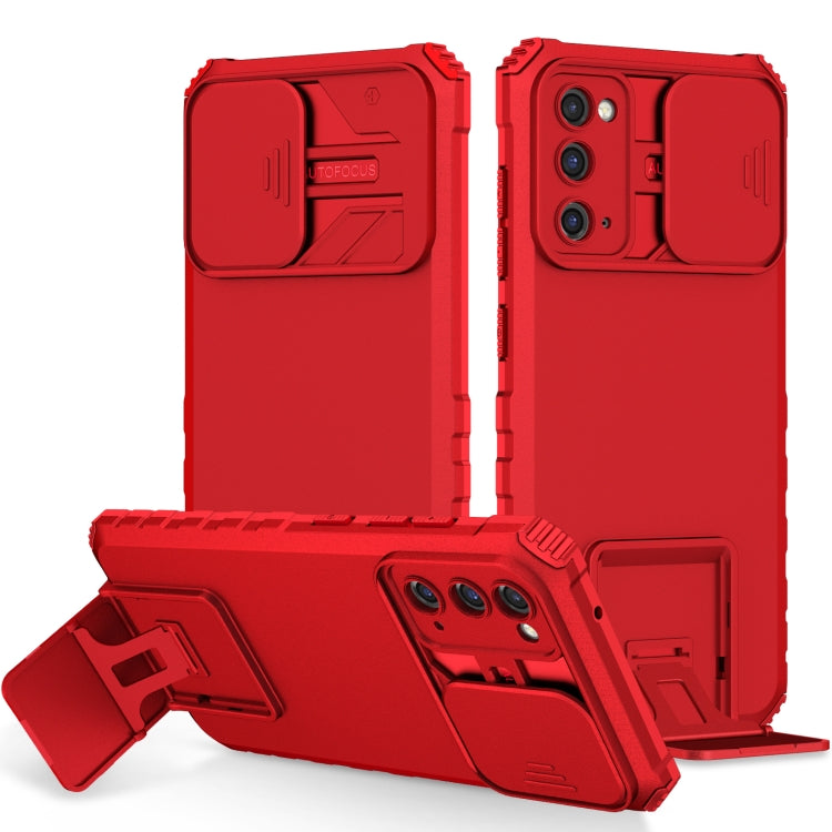 Custodia scorrevole con supporto per Samsung Galaxy S20 FE