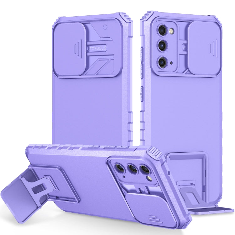 Custodia scorrevole con supporto per Samsung Galaxy S20 FE