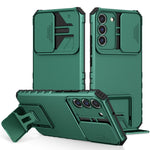 Custodia scorrevole con supporto per Samsung Galaxy S20 FE