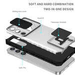 Custodia scorrevole con supporto per Samsung Galaxy S24+ 5G
