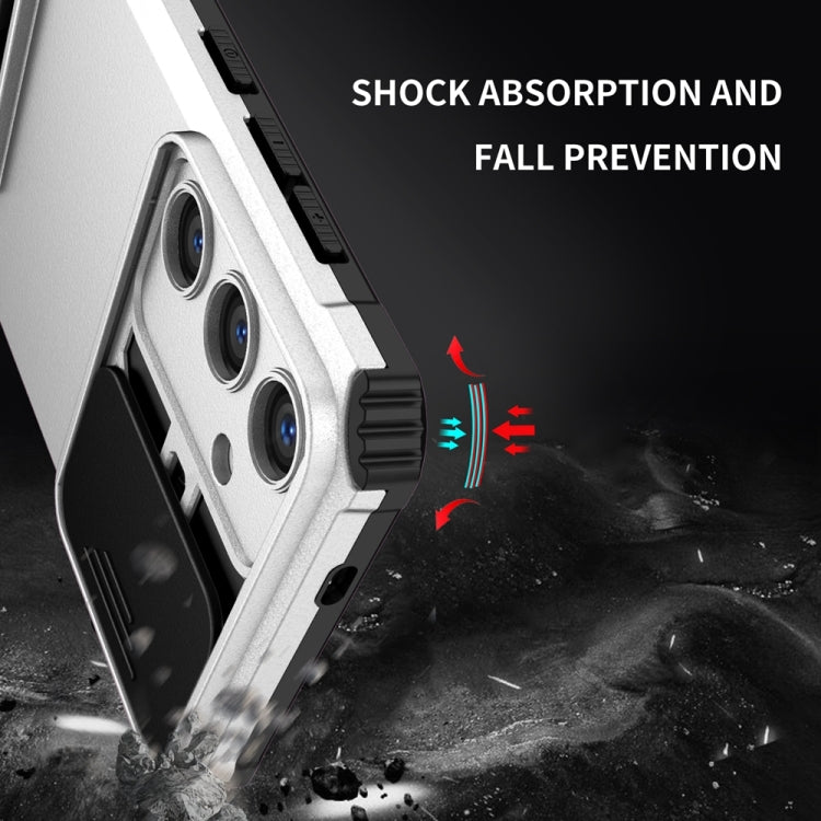 Custodia scorrevole con supporto per Samsung Galaxy S24+ 5G