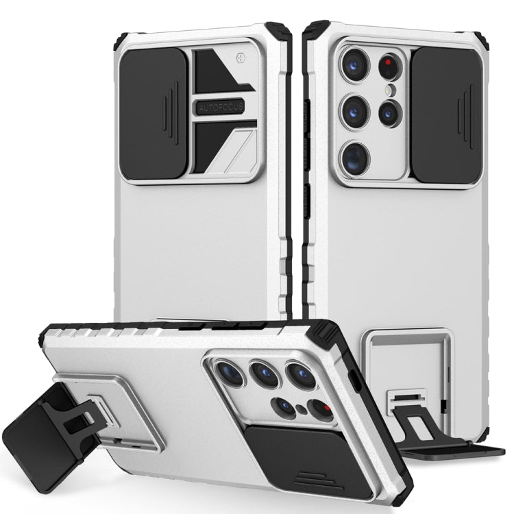 Custodia scorrevole con supporto per Samsung Galaxy S24+ 5G