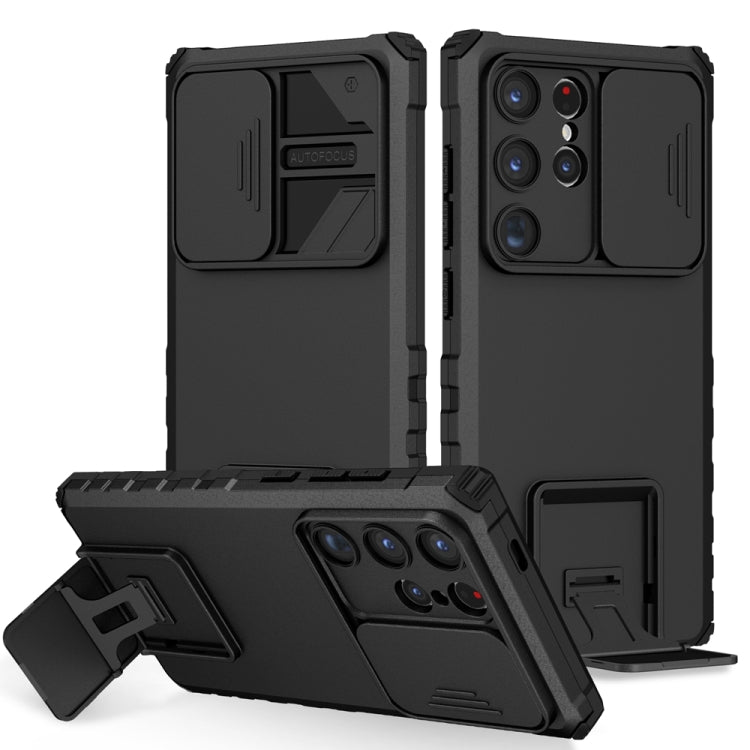 Custodia scorrevole con supporto per Samsung Galaxy S24+ 5G