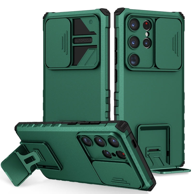 Custodia scorrevole con supporto per Samsung Galaxy S24+ 5G