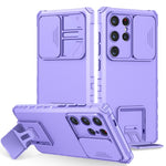 Custodia scorrevole con supporto per Samsung Galaxy S24+ 5G