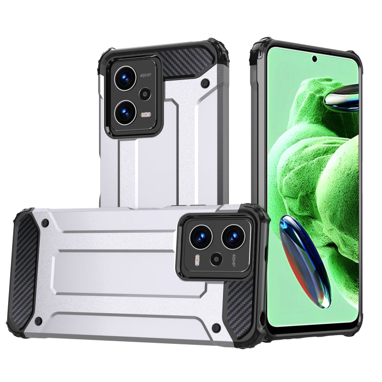 Custodia TPU e PC per Xiaomi Redmi Note 12 5G e Poco X5