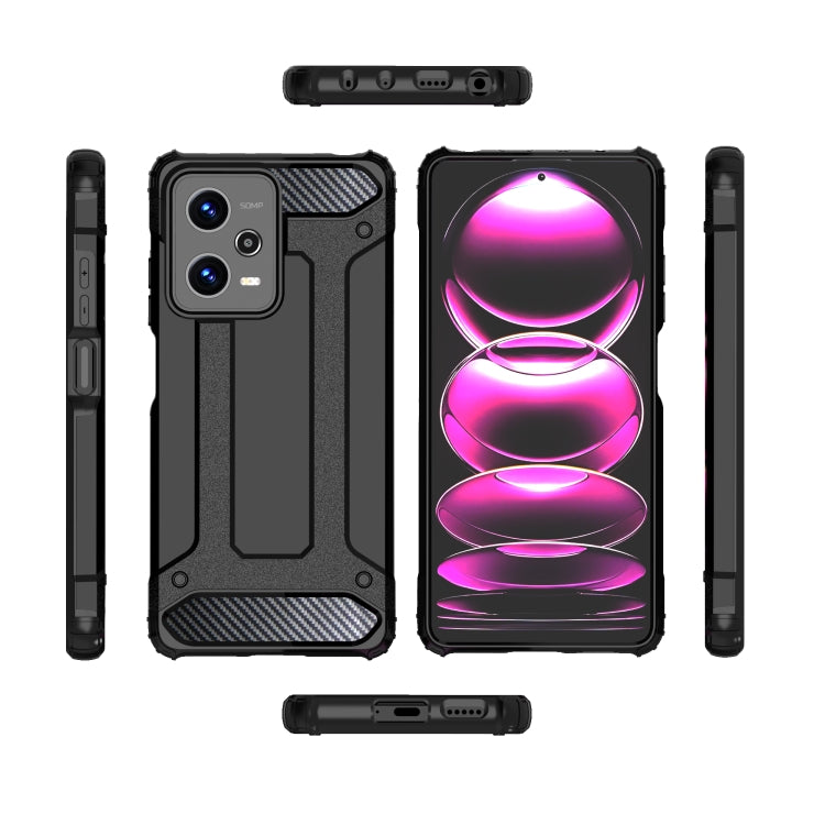 Custodia TPU e PC per Xiaomi Redmi Note 12 5G e Poco X5