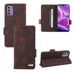 Custodia in pelle con chiusura magnetica per Nokia C12, C12 Pro, C12 Plus