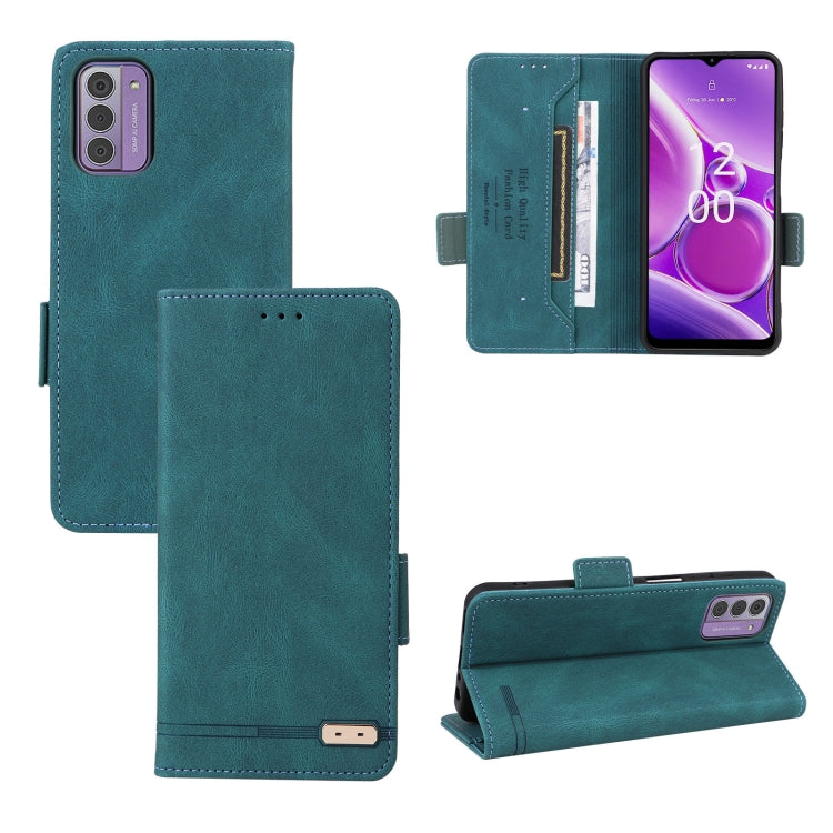 Custodia in pelle con chiusura magnetica per Nokia C12, C12 Pro, C12 Plus