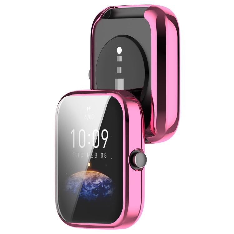 Custodia protettiva universale per orologio galvanico in TPU a copertura totale, For Amazfit Bip 3 / Bip 3 Pro