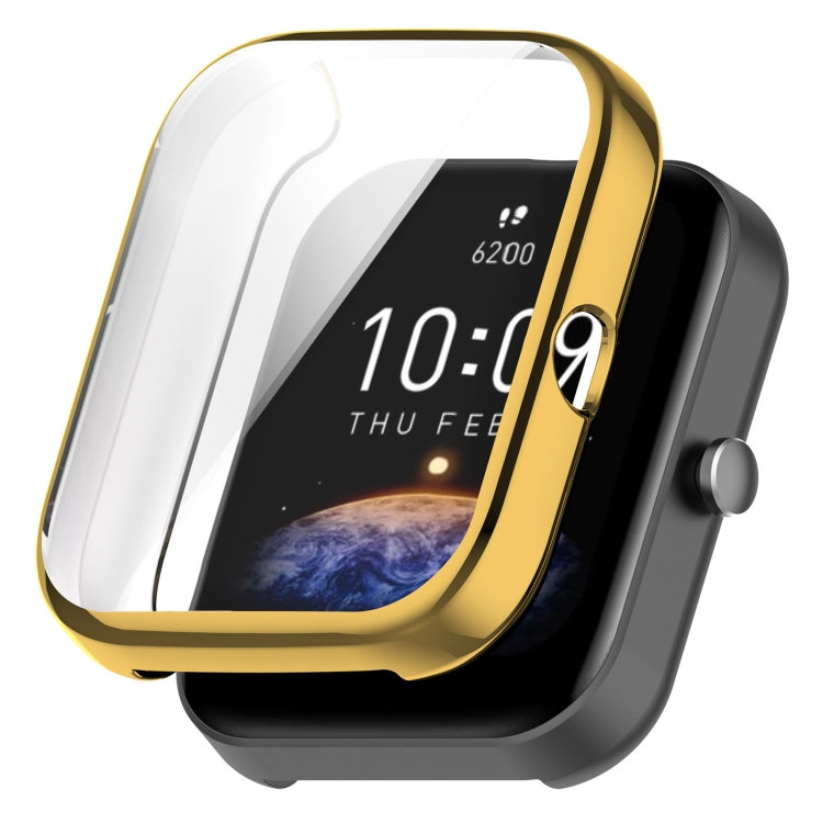 Custodia protettiva universale per orologio galvanico in TPU a copertura totale, For Amazfit Bip 3 / Bip 3 Pro