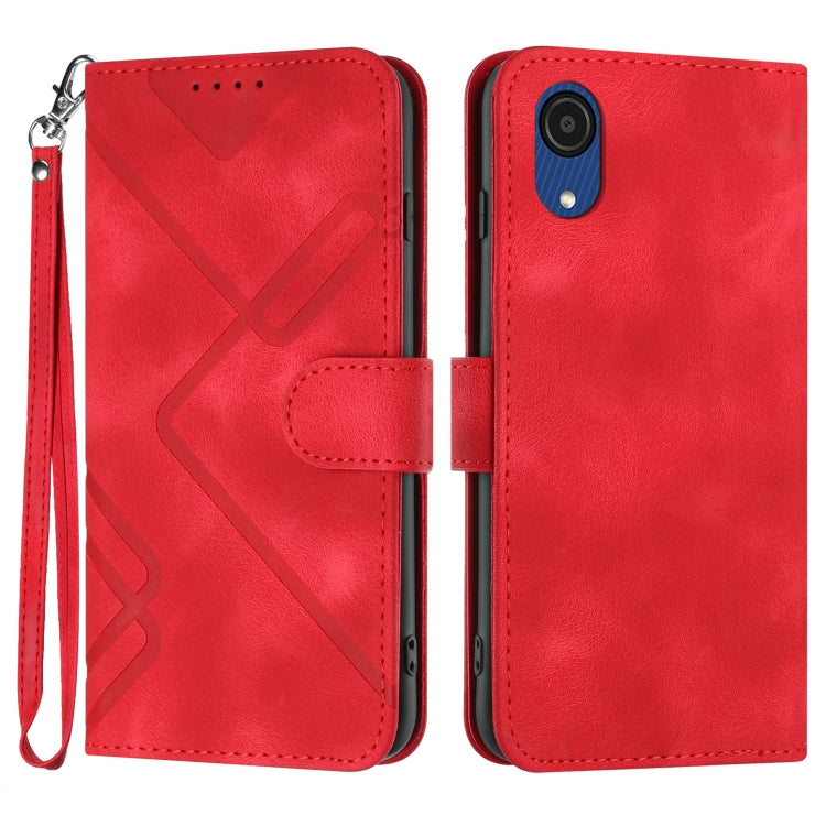 Custodia portafoglio in pelle per Samsung Galaxy M33 5G