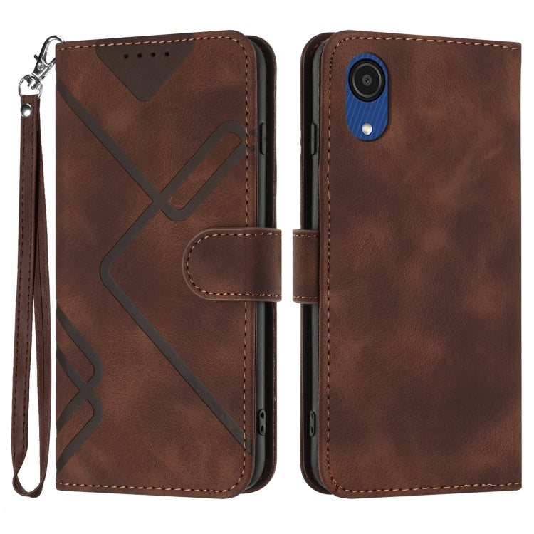 Custodia portafoglio in pelle per Samsung Galaxy M33 5G