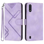 Custodia portafoglio in pelle per Samsung Galaxy A40