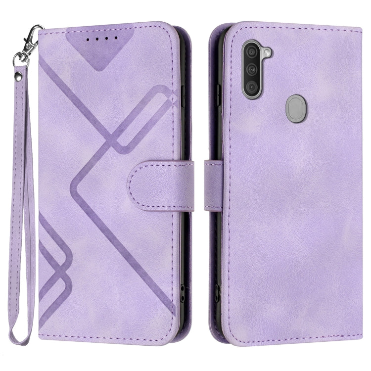 Custodia portafoglio in pelle per Samsung Galaxy A11