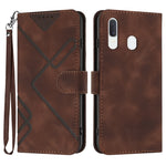 Custodia portafoglio in pelle per Samsung Galaxy A40